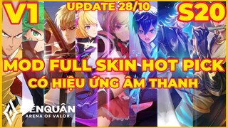 Hướng Dẫn Mod Full Skin Liên Quân Mùa 20•MOD Full Skin Hot Pick Mới Nhất