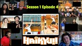 Haikyuu season 1 Episode 4 Reaction Mashup