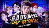 BTS/Stray Kids/Ateez/MONSTA X /NCT/EXO - "GOD'S MENU" (Male Version) Mashup | Rap Attack KPOP