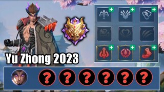 YU ZHONG BEST BUILD 2023 | TOP 1 GLOBAL YU ZHONG BUILD | YU ZHONG - MOBILE LEGENDS | MLBB