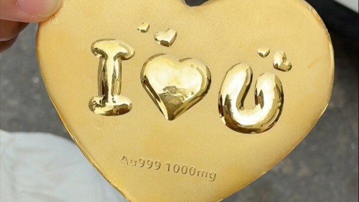 Gold is precious, but love is more valuable.