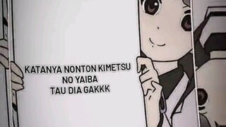 mana nih yg nonton kimetsu no yaiba,tau dia nggak,coba tebak namanya siapa??!!