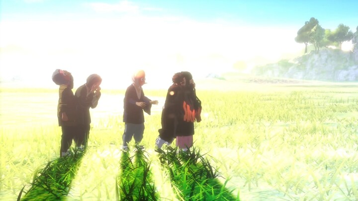 [พิฆาตอสูรⅡ] Tanjiro vs Hantengu Battle S Reviewดาบ