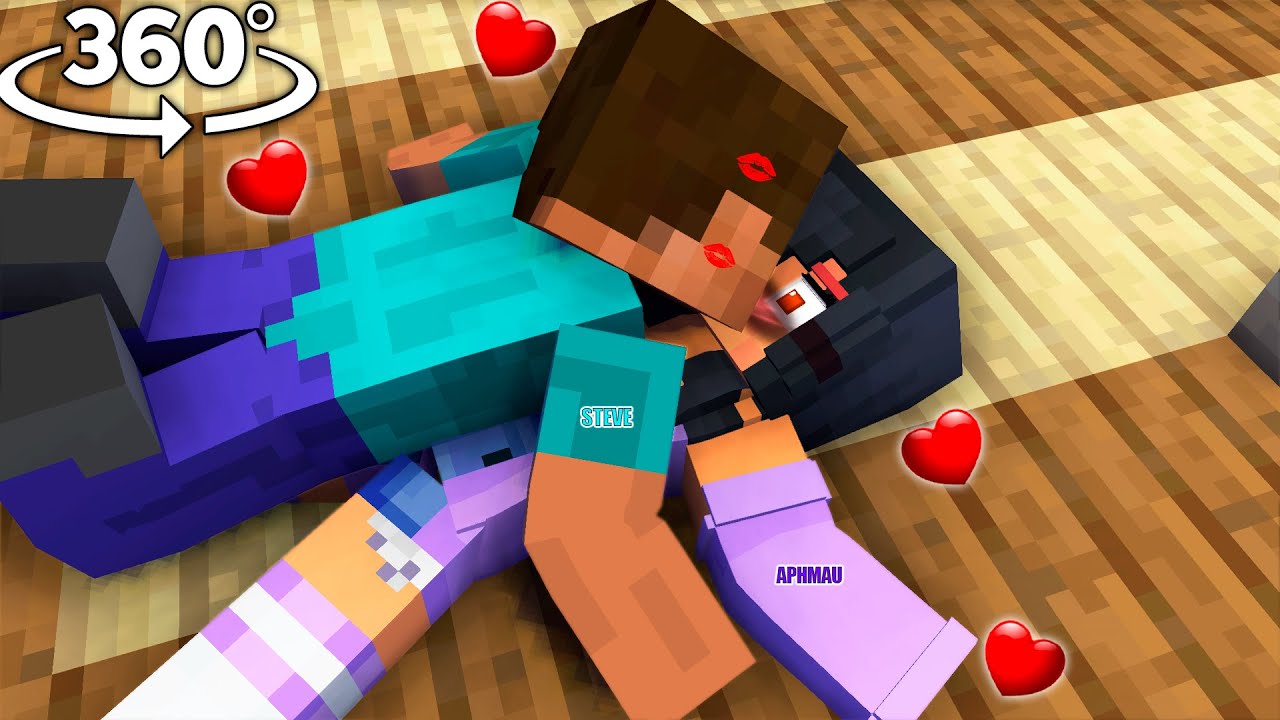 minecraft girls and boys kissing