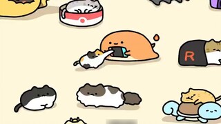 [Q version Pokémon] The first generation of the three starter Pokémon also likes to play with cats