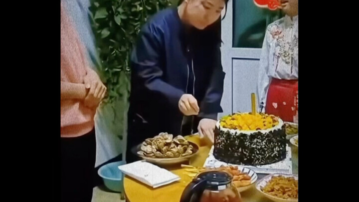 “Mom and Dad, today is my birthday.”