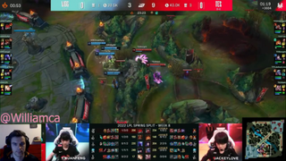 Tâm điểm trận đấu giữa TES và WBG phần 3 #game #LOL