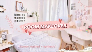 Aesthetic Small Room Makeover Philippines (korean inspired + minimalist) 🛏🌙