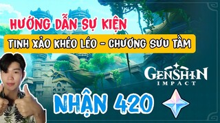 Hướng dẫn Sự kiện Tinh xảo khéo léo - chương sưu tầm | Thiết kế - ván Cờ thủ hộ genshin impact