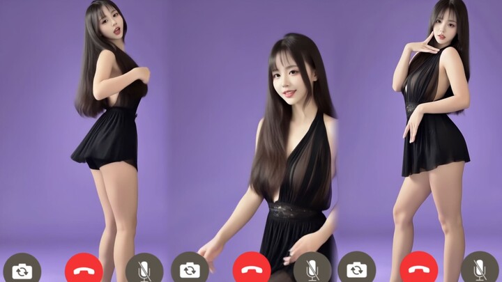 Your girlfriend has initiated a video call — Nine Muses/GUN/Portrait Mode