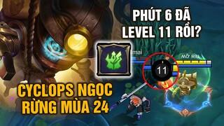 Tốp Mỡ | CYCLOPS NGỌC RỪNG MÙA 24: 6 Phút ĐÃ LEVEL 11? Chấp Luôn Team 3 TANK?! | MLBB