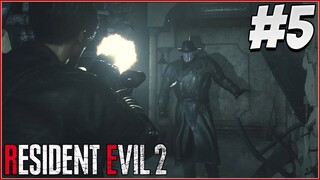 MR. X! (TYRANT) - RESIDENT EVIL 2 REMAKE Gameplay Part 5! (RE2 LEON)