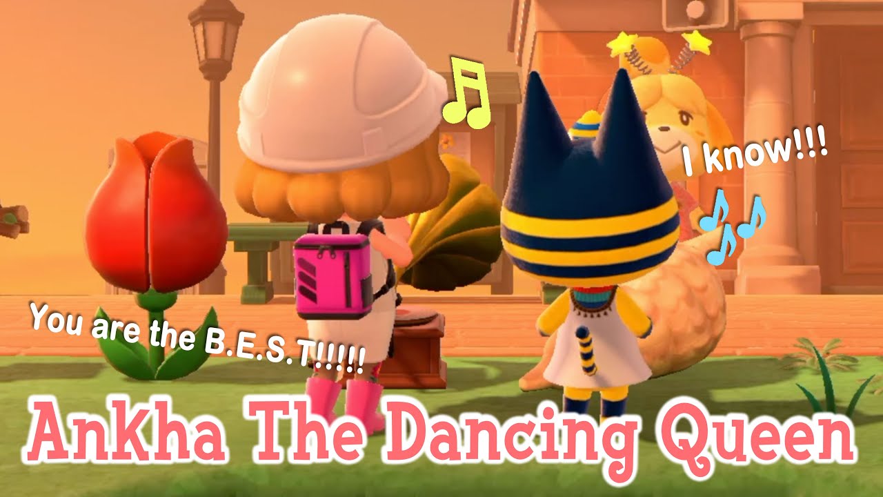 Ankha The Dancing Queen Animal Crossing New Horizons ACNH - Bilibili