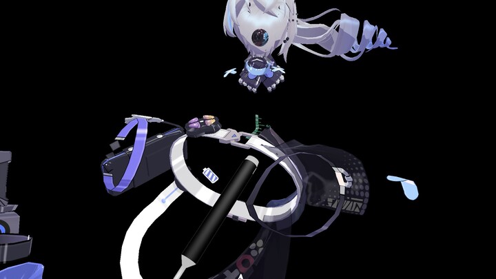 MMD Silver Wolf Brain Rendering (Open Fei)