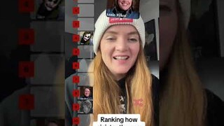 RANKING HORROR VILLAINS #shorts