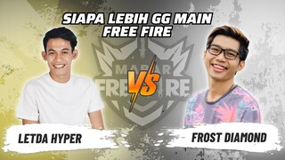 LetDa Hyper vs Frost Diamond: Skill Siapa Lebih GG Main FF? | Mabar Free Fire Match 129 #short