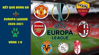 KẾT QUẢ BÓNG ĐÁ EUROPA LEAGUE VÒNG 1/8