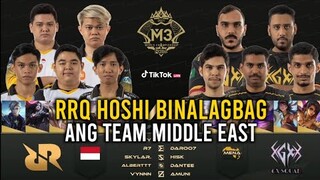 RRQ HOSHI BINALAGBAG ANG TEAM MIDDLE EAST