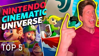 Top 5 Nintendo Movies We Need Next In The Nintendo Cinematic Universe