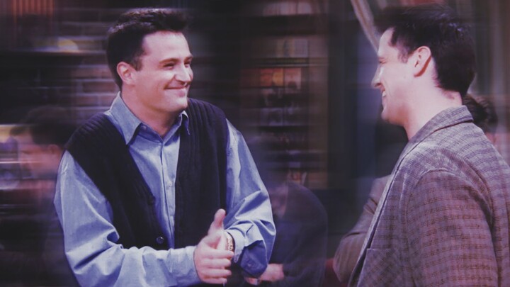 Friends | Chandler and his grumpy Joey!!!
