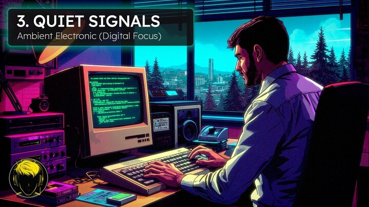 🌌 Quiet Signals - Ambient Coding Music For Focus, Work And Productivity Sessions | BitFrequencies