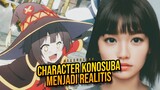 character Konosuba menjadi Realistis