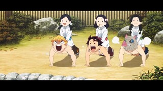 funny moments of tanjiro during his rehab 😂