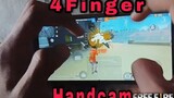 4 Finger handcam m1887 onetap headshot op moment | Realme narzo 20pro free fire gameplay test 🔥🔥
