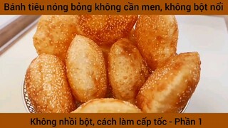 Bánh tiêu nóng bỏng không cần men, không bột nổi #1