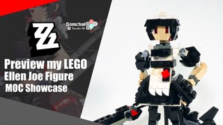 Preview my LEGO Zenless Zone Zero Ellen Joe Figure | Somchai Ud