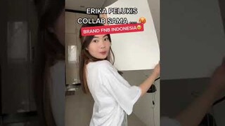 ERIKA PELUKIS COLLAB SAMA FNB INDO?! SIAPA NIH 😉🥵
