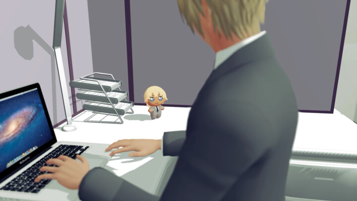 Detective Conan: Reno Furuya suddenly dancing in the workplace