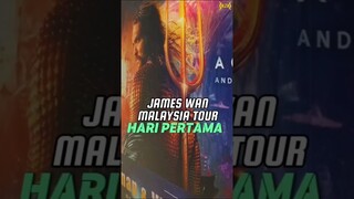 AQUAMAN 2: James Wan Malaysia Tour (Day 1) #aquaman2