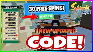 *NEW* UPDATED CODES in SHINOBI LIFE 2! Free 30 Spins [ ROBLOX]