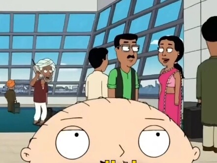 Brian and Stewie went to India