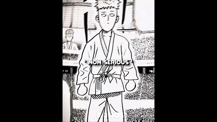 OPM CHARACTER | NON - SERIOUS VS SERIOUS #anime #onepunchman #saitama #shorts #youtubeshorts