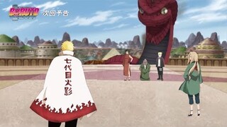 Pertemuan Ular Garaga dan Naruto terjadi saat akhir Ark Iwagakure "Spoiler"