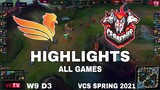 Highlight SE vs CES All Game VCS Mùa Xuân 2021 Highlight SBTC vs CES SBTC Esports vs Cerberus Esport