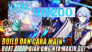 Build Ayato Yang Di Rekomendasiin DPS Hydro Yang Satisfying! - Genshin Impact Indonesia