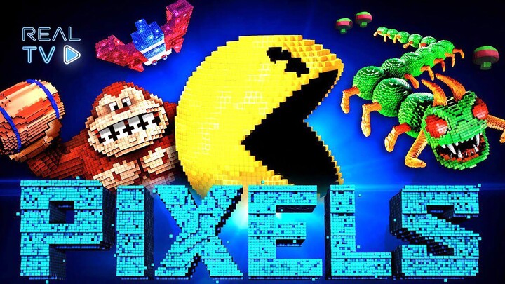 PIXELS (2015) 1080p - REAL TV