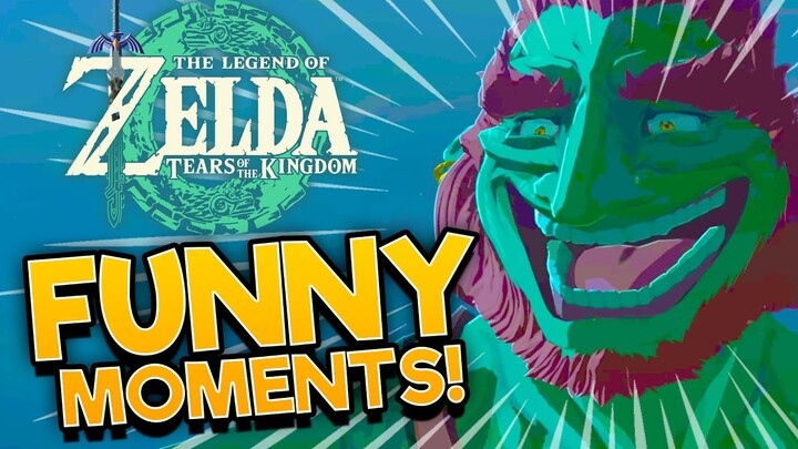 Zelda Tears of the Kingdom Funny Moments!