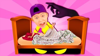 Daddy, Monster Under The Bed Song 👻 | Kids Songs and Nursery Rhymes | Dominoki