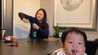 韩国妈妈沙雕带娃日常，亲妈无疑了