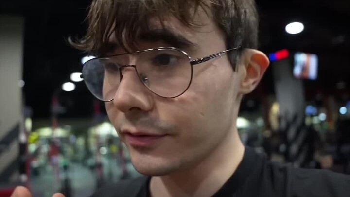 The frail scholar Maxim is actually a steel-wrist powerhouse!