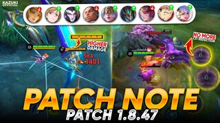 A BIG UPDATE IS HERE | FANNY AOT SKIN BRUTAL BUFF | RIP ALICE JUNGLER | BRODY NERF