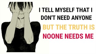 Depressing Anime Quotes || it's prisoner