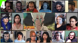 Dr. Stone Season 1 Episode 4 Reaction Mashup | ドクターストーン