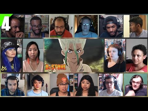 Dr. Stone Season 1 Episode 4 Reaction Mashup | ドクターストーン