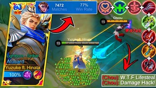 WTF CRITICAL + LIFESTEAL!!! | New Alucard Best Build & Emblem for Auto Win | Top Global Alu Tutorial