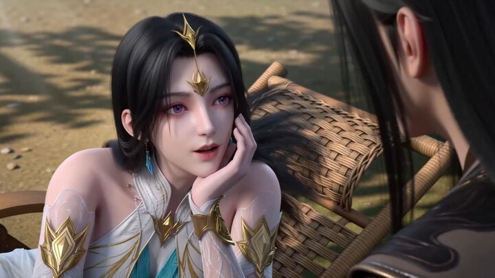 Lin Dong bertemu Kaisar Api. Qing Yanjing: Kaisar Api, apakah aku bekerja sama dengan baik?~
